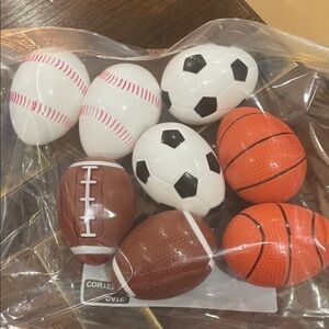 8 - Easter Sports Balls fill with candy, toys or $$